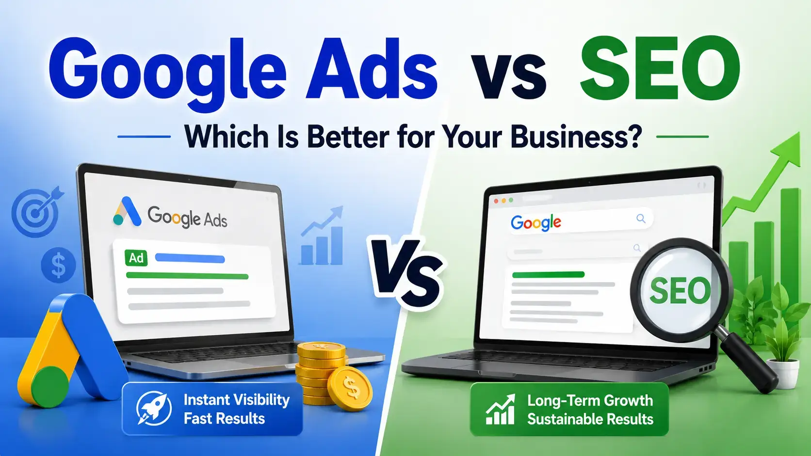 SEO Vs Google Ads: Which Is Better? | Best Marketing Agency In Cambridge